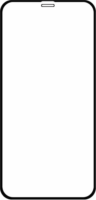 MyScreen Diamond Glass Edge Apple iPhone XS/X/11 Pro Edzett üveg kijelzővédő