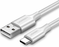 Ugreen 60123 USB-A apa - USB-C apa 2.0 Adat és töltő kábel - Fehér (2m)