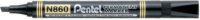 Pentel N860 0,6-4,5mm Alkoholos marker - Fekete