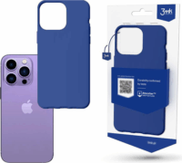3mk Matt Case Apple iPhone 14 Pro Szilikon Tok - Áfonyakék
