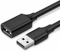 Ugreen US103 USB-A apa - USB-A anya 2.0 Hosszabbító kábel - Fekete (2m)