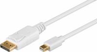Goobay 52858 Mini DisplayPort - DisplayPort kábel 1m - Fehér