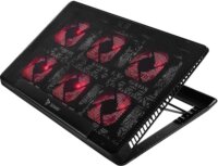 Savio COS-01 17,3" Laptop hűtőpad - Fekete