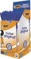 BIC Cristal Original Kupakos golyóstoll - 0,32mm / Kék (50 darabos)