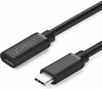 Ugreen ED008 USB-C apa - USB-C anya 3.1 Hosszabbító kábel - Fekete (0.5m)