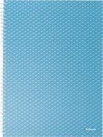 Esselte Colour'Breeze 80 lapos A4 vonalas spirálfüzet - Kék