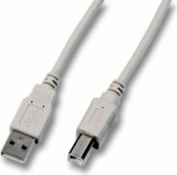 Efb USB-A apa - USB-B 2.0 Nyomtató kábel - Szürke (1m)