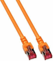 Efb K5516 S/FTP CAT6 Patch kábel 0.25m - Narancssárga