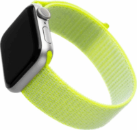 Fixed Apple Watch S1/2/3/4/5/6/7/SE Nylon szíj 42/44/45 mm - Lime