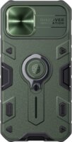 Nillkin CamShield Armor Apple iPhone 12/12 Pro Műanyag Tok - Sötétzöld