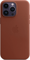 Apple iPhone 14 Pro Max Magsafe gyári Bőr Tok - Barna