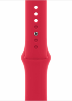 Apple Watch S4/S5/S6/S7/S8/S9/SE/Ultra Gyári Sport szíj 42/44/45/49mm - Piros (Product Red)
