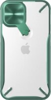 Nillkin Cyclops Apple iPhone 12 mini Műanyag Tok - Átlátszó/Zöld