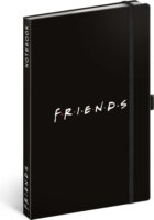 Realsystem Friends 130 x 210mm Notesz - Fekete