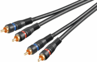 Goobay 50032 2x RCA apa - 2x RCA apa Kábel (1.5m)