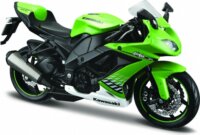 Maisto Kawasaki Ninja ZX 10R motorkerékpár fém modell (1:12)