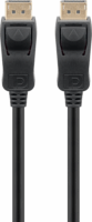 Goobay 68798 DisplayPort - DisplayPort kábel 1m - Fekete