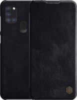 Nillkin Qin Samsung Galaxy A21s Flip Tok - Fekete