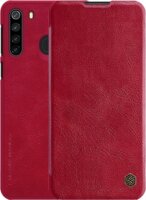Nillkin Qin Samsung Galaxy A21 Flip Tok - Piros