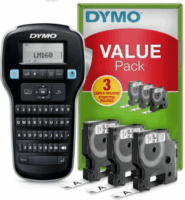 Dymo LM 160 Szalagnyomtató Feliratozógép 3db szalaggal