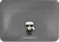 Karl Lagerfeld Saffiano Ikonik 16" Notebook Sleeve - Szürke