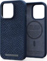 Njord Salmon Leather MagSafe Apple iPhone 14 Pro Bőr Tok - Kék