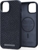 Njord Salmon Leather MagSafe Apple iPhone 14 Bőr Tok - Fekete
