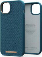 Njord Fabric Apple iPhone 14 Plus Szilikon Tok - Kék