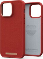 Njord Suede Comfort Apple iPhone 14 Pro Max Szilikon Tok - Piros