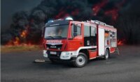 Revell Schlingman HLF20 VARUS 4 Tűzoltó autó műanyag modell (1:24)