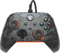 PDP Atomic Fantom Fekete/Narancssárga Vezetékes Controller (Xbox Series X/S/Xbox One/PC)