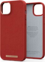 Njord Suede Comfort Apple iPhone 14 Plus Szilikon Tok - Piros
