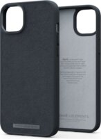 Njord Suede Comfort Apple iPhone 14 Plus Szilikon Tok - Fekete
