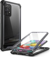 Supcase IBLSN Samsung Galaxy A72 4G/5G Szilikon Tok - Átlátszó/Fekete