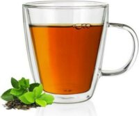 Thermo 285ml Dupla Falú Üveg Bögre