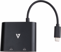 V7 V7UC-2HDMI-BLK USB-C apa - HDMI anya Adapter