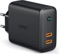 AUKEY PA-D2 Hálózati 2xUSB-C töltő (36W)