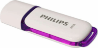 Philips 64GB Snow Edition USB 2.0 Pendrive - Fehér/Lila