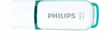 Philips 256GB Snow Edition USB 3.0 Pendrive - Fehér /Zöld