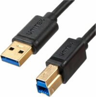 Unitek C14095BK USB-A apa - USB-B apa 3.0 Nyomtató kábel - Fekete (2m)