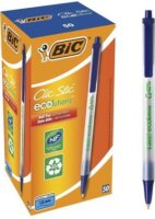 BIC Clic Stic ecolutions Nyomógombos golyóstoll - 0.32mm / Kék