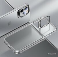Cellect Apple iPhone 14 Pro Max Szilikon Tok rejtett tartóval - Átlátszó