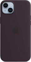Apple MagSafe-rögzítésű iPhone 14 Plus Gyári Szilikontok - Bodzabogyó