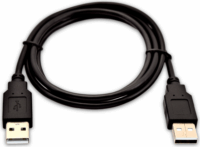 V7 V7USB2AA-02M-1E USB-A apa - USB-A apa 2.0 Adat és töltőkábel - Fekete (2m)