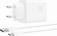 Huawei CP404B SuperCharge Hálózati USB-A töltő - Fehér (22.5W)