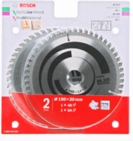 Bosch 2608644655 Körfűrészlap készlet - 190mm (2 db/csomag)