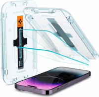Spigen EZ Fit Glas.tR Apple iPhone 14 Pro Max Edzett üveg kijelzővédő (2db)