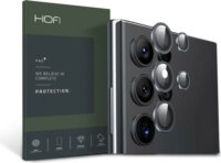 HOFI Camring Pro+ Samsung Galaxy S22 Ultra 5G kamera védő üveg - Fekete