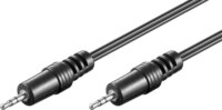 Goobay 50457 2.5mm Jack apa - 2.5mm Jack apa Kábel (1.5m)