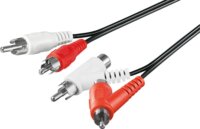 Goobay 50214 2x RCA apa - 2x RCA apa Kábel (1.5m)